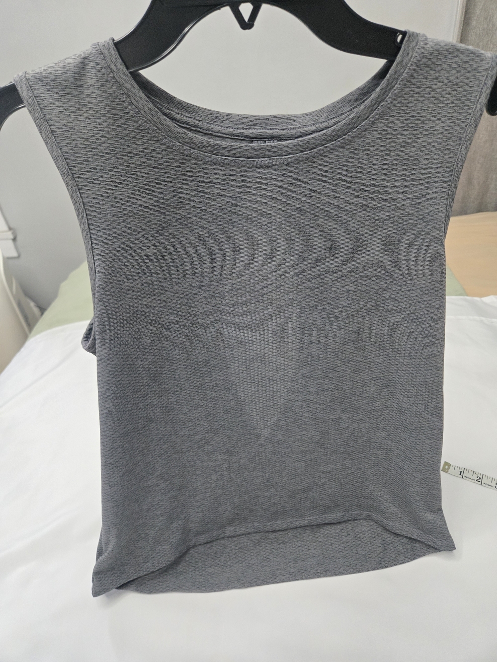 Athleta Gray Sleeveless Tank Top